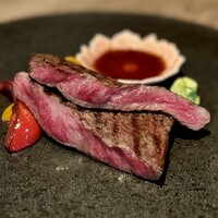 Mark Matsuoka Grill 中目黒 - 飛騨牛"飛び牛" 飛騨高山限定 ランプステーキ 100g