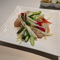 中国飯店 市ヶ谷店 - ホタテと野菜の塩炒め 2,200円