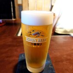 りょうりや 御旅屋 - とりあえず生ビール！