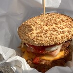 横田基地 日米友好祭 - 佐世保バーガー