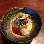 りょうりや 御旅屋 - 鱧焼霜