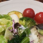 キッチン ブルー グローブ - 最後の野菜