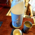 りょうりや 御旅屋 - 手取川　純米吟醸　石川門　うすにごり