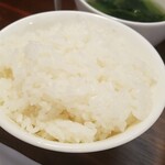 キッチン ブルー グローブ - ご飯大盛りのアップ