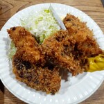 ナカガワ☆スエ食堂 - 鹿レバカツ