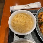 瀧谷飯店 - 卵スープ