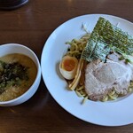 豆の木 - とん塩つけ麺黒