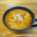 えびそば 緋彩 - 小エビのチーズリゾット