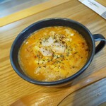えびそば 緋彩 - 小エビのチーズリゾット