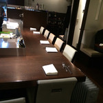 オステリア・オリエーラ - カウンター席