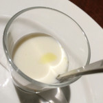 オステリア・オリエーラ - スープも濃厚です。