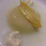 オステリア・オリエーラ - ホワイトアスパラのムース