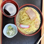 食事処 まやま - 真山食堂のつけ麺？大盛り¥800！