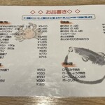 お魚処 うおとも - メニュー