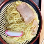 食事処 まやま - これがつけ麺大盛り？¥800コンビニの方が良いわ