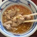 もつ煮屋 日の出食堂 - モツたっぷり！！