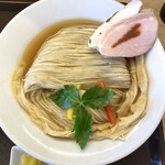 めん処 きよ洲 - 貝汁昆布水の芳醇つけめん