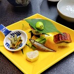 一水荘 - そら豆がカエル