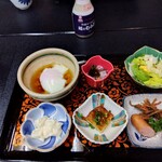 一水荘 - 朝の定食