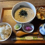 自然処 - とろろそば(冷)定食　1,550円
