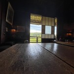 自然処 - 席からの景色