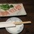炭焼キ川芳 - 料理写真:レバ刺が食べたかったけど、なかったので刺盛に…