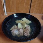 金銘鶏腿魯肉飯 - 料理写真:ゴーヤと排骨の蛤スープ