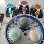 麩屋万商店 - 麩まんじゅう「たまかざり」（らむね餡、こし餡、つぶ餡）