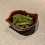 焼鳥ごくう 奥 - 極みコース　箸休めの山クラゲ