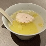 焼鳥ごくう 奥 - 極みコース　お食事「鶏だしうどん」