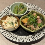 焼鳥ごくう 奥 - 極みコース　前菜