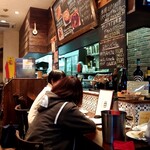 スペインバル・ラバリーカ - カウンター席