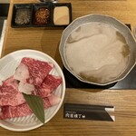 和牛放題の殿堂 秋葉原 肉屋横丁 しゃぶしゃぶ - 