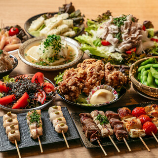 焼き鳥以外にも逸品メニューも充実‼︎