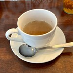バルバルキッチンアメリ - 毎度お馴染みのカップコンソメスープ