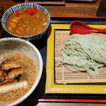 へぎそば 昆 - 鴨つけそば＆カレー丼