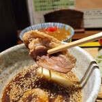 へぎそば 昆 - 鴨アップ