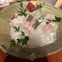 魚匠 銀平 心斎橋店 - おまかせの刺し盛り