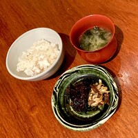 魚匠 銀平 心斎橋店 - 鯛めしセット