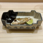 兄弟寿し - 糸魚川産 雄のハタハタ塩焼き