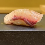 兄弟寿し - 佐渡産ヒラマサ