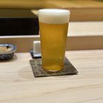 兄弟寿し - 生ビール