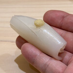 兄弟寿し - 地物墨烏賊