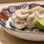 兄弟寿し - 佐渡産真鱈白子焼き