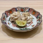 兄弟寿し - 佐渡産真鱈白子焼き