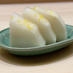 兄弟寿し - 大根漬