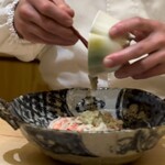 兄弟寿し - 惜しみ無い量のズワイ蟹を