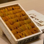 兄弟寿し - 雲丹は毎回小西商店さん物を使用