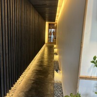祇園迦陵 - 京都に良くある鰻の寝所形状ですね