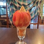 桃の農家カフェ ラペスカ - ピーチジュエル